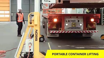 BISON Lifting and Weighing Anywhere, Anytyime