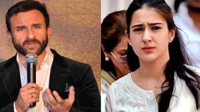 Sara Ali Khan's father Saif Ali Khan reveals reason of her not working in Jawani Jaaneman |FilmiBeat