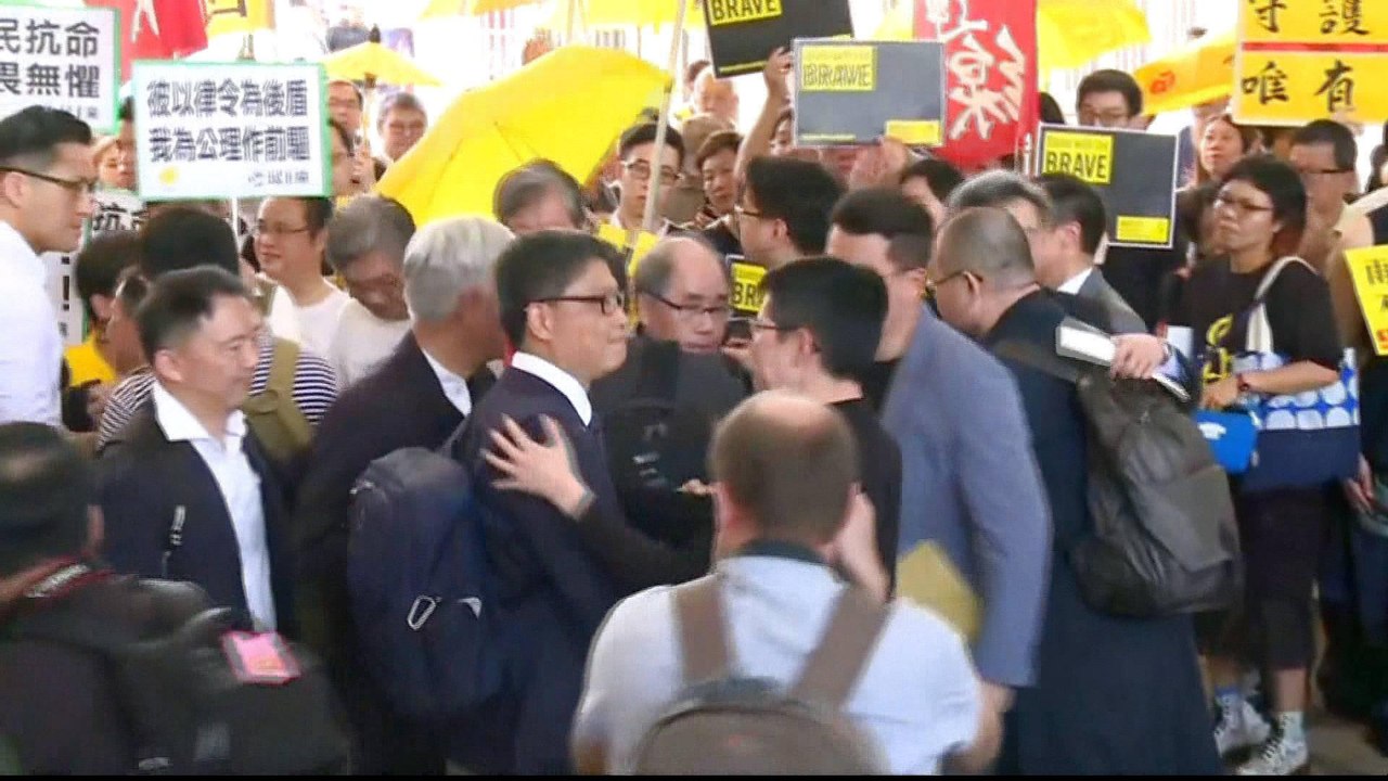 Hong Kong 'Umbrella Movement' protest leaders found guilty