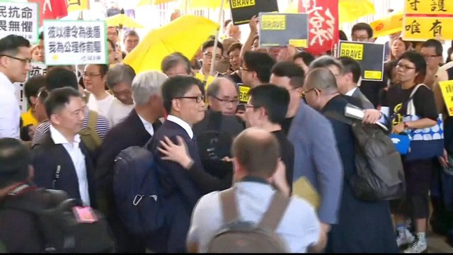 Hong Kong 'Umbrella Movement' protest leaders found guilty