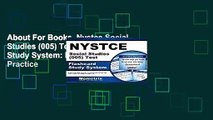 About For Books  Nystce Social Studies (005) Test Flashcard Study System: Nystce Exam Practice