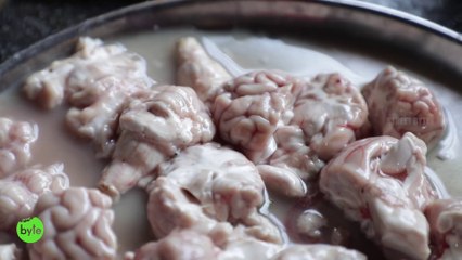 BHEJA CURRY | GOAT BRAIN CURRY | INDIAN DHABA FOOD