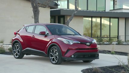 2018 Toyota C-HR Exterior Design in Red