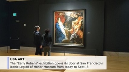 Rubens' early works before becoming Spanish royal favorite exhibited in US