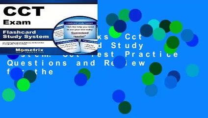 About For Books  Cct Exam Flashcard Study System: Cct Test Practice Questions and Review for the