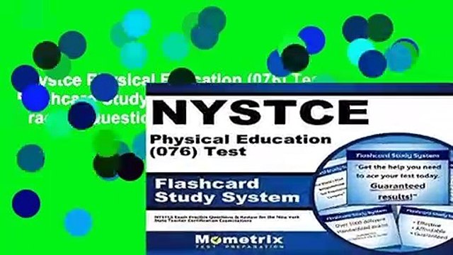 Nystce Physical Education (076) Test Flashcard Study System: Nystce Exam Practice Questions and