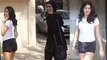 Sridevi Daughters Jhanvi Kapoor & Khushi Kapoor XEROX CUTE SMILE Gym Khar -