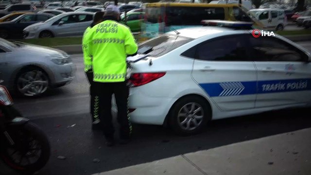 Maltepe sahil yolunda kaza: 2 yaralı