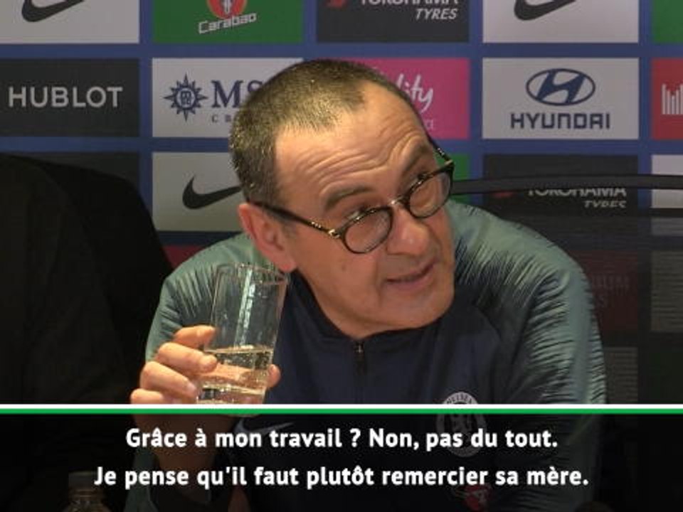Premier League - Sarri : "Il faut remercier la mère d'Hazard"