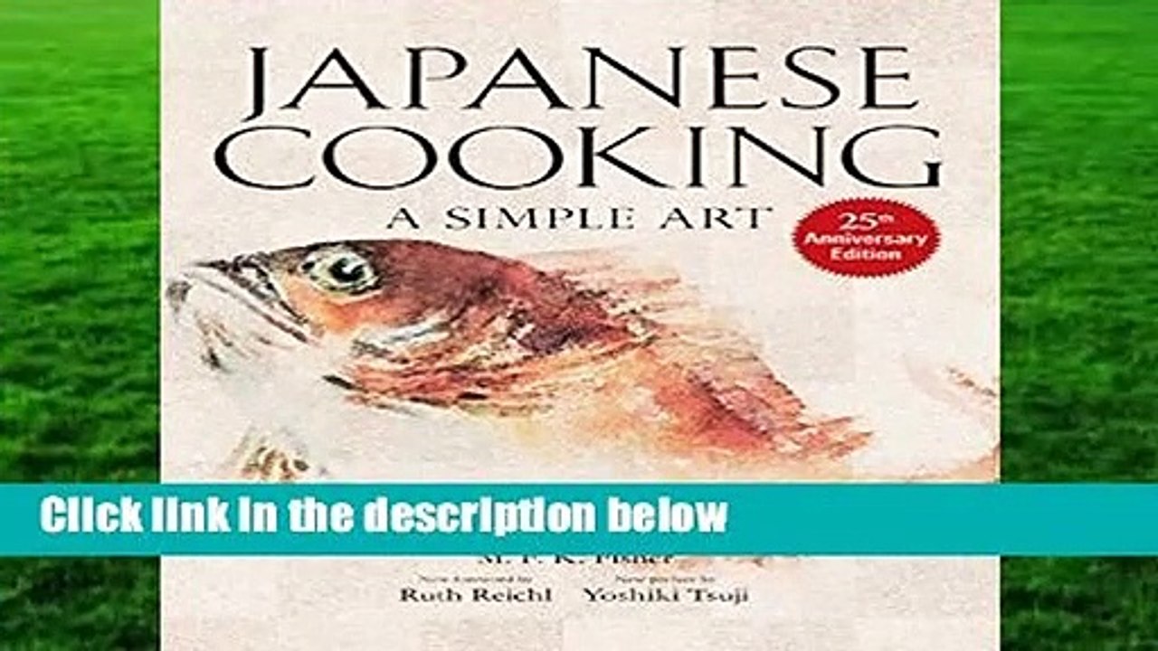 Japanese Cooking: A Simple Art