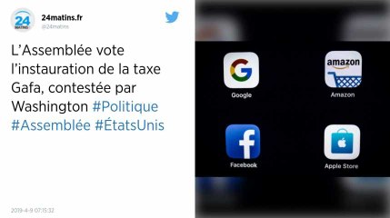 L’Assemblée vote l’instauration de la taxe Gafa pour les géants du numérique
