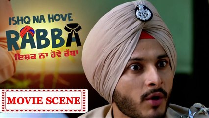 Authentic Thanedar | Ishq Na Hove Rabba | Latest Punjabi Comedy Movie Scene | Navjeet, Youngveer