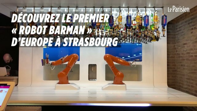 Le premier « robot barman » d’Europe ouvre à Strasbourg