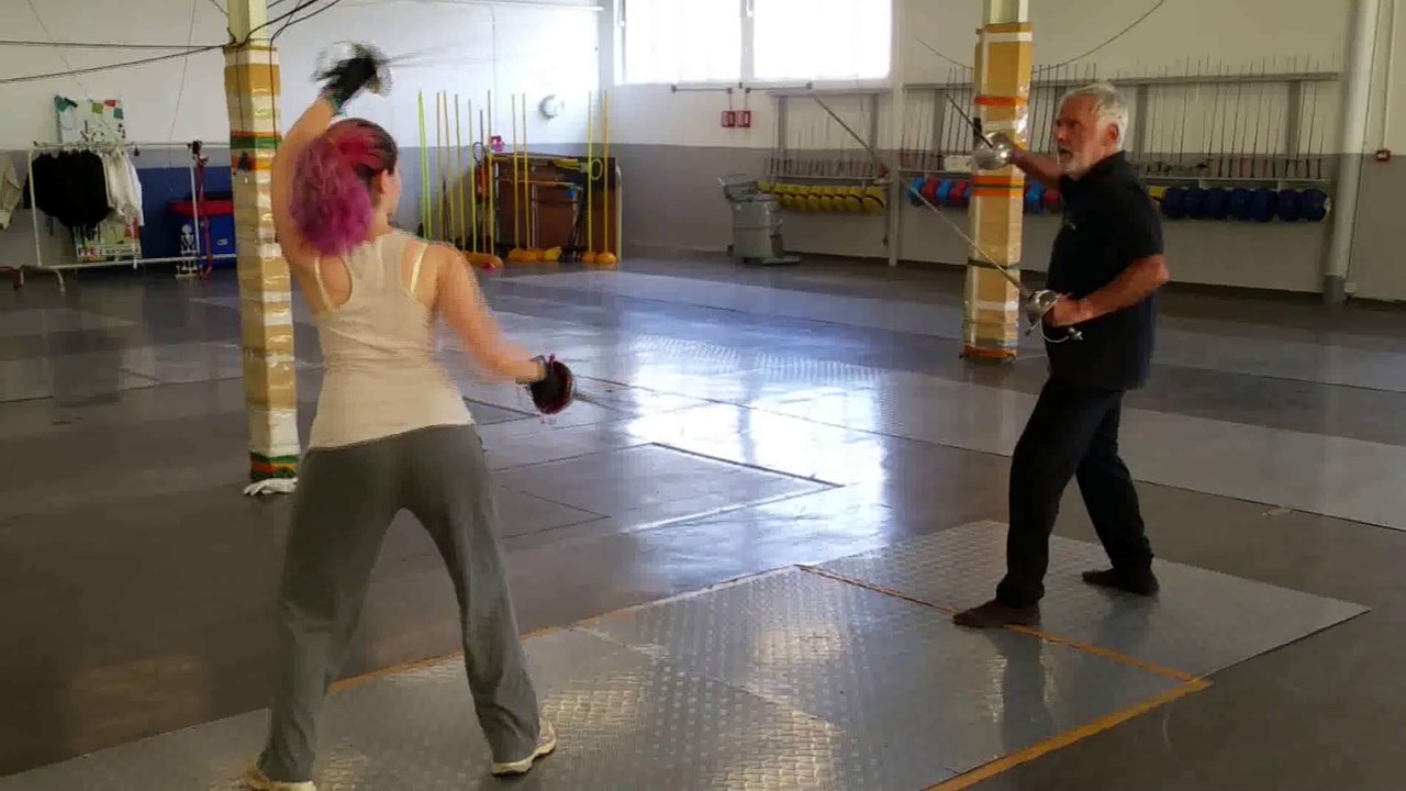 Stage d'escrime artistique. Epee-Dague. Frédéric Trin