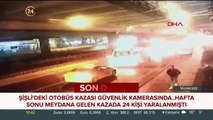 Şişli'deki otobüs kazası