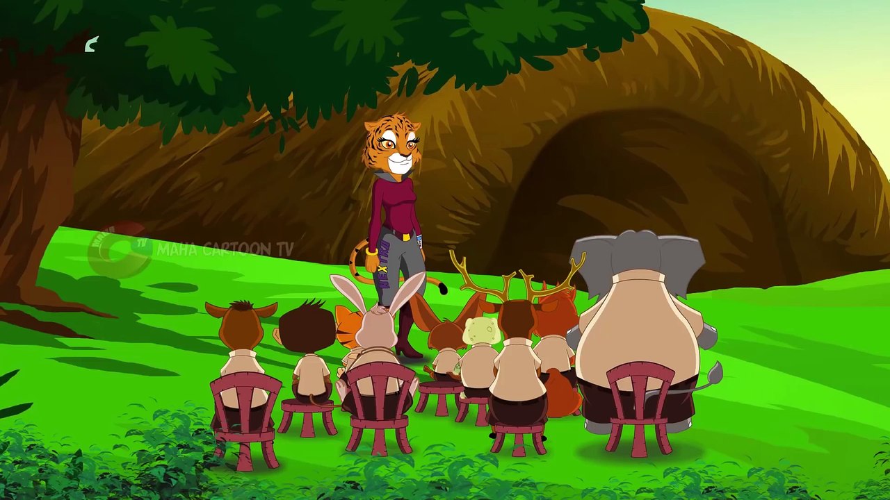 Cleave Monkey and the Crocodile Panchatantra English Moral Stories For Kids MahaCartoonTV English