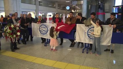 Ankara Şampiyon Güreşçiler Ankara'da