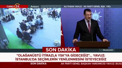 AK Parti Genel Başkan Yardımcısı Ali İhsan Yavuz konuşuyor