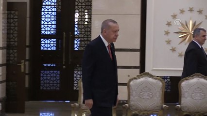 Cumhurbaşkanı Erdoğan, Singapur Büyükelçisi Shen Han'ı kabul etti - ANKARA