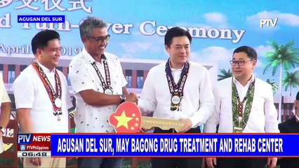 Agusan del Sur, may bagong drug treatment and rehab center
