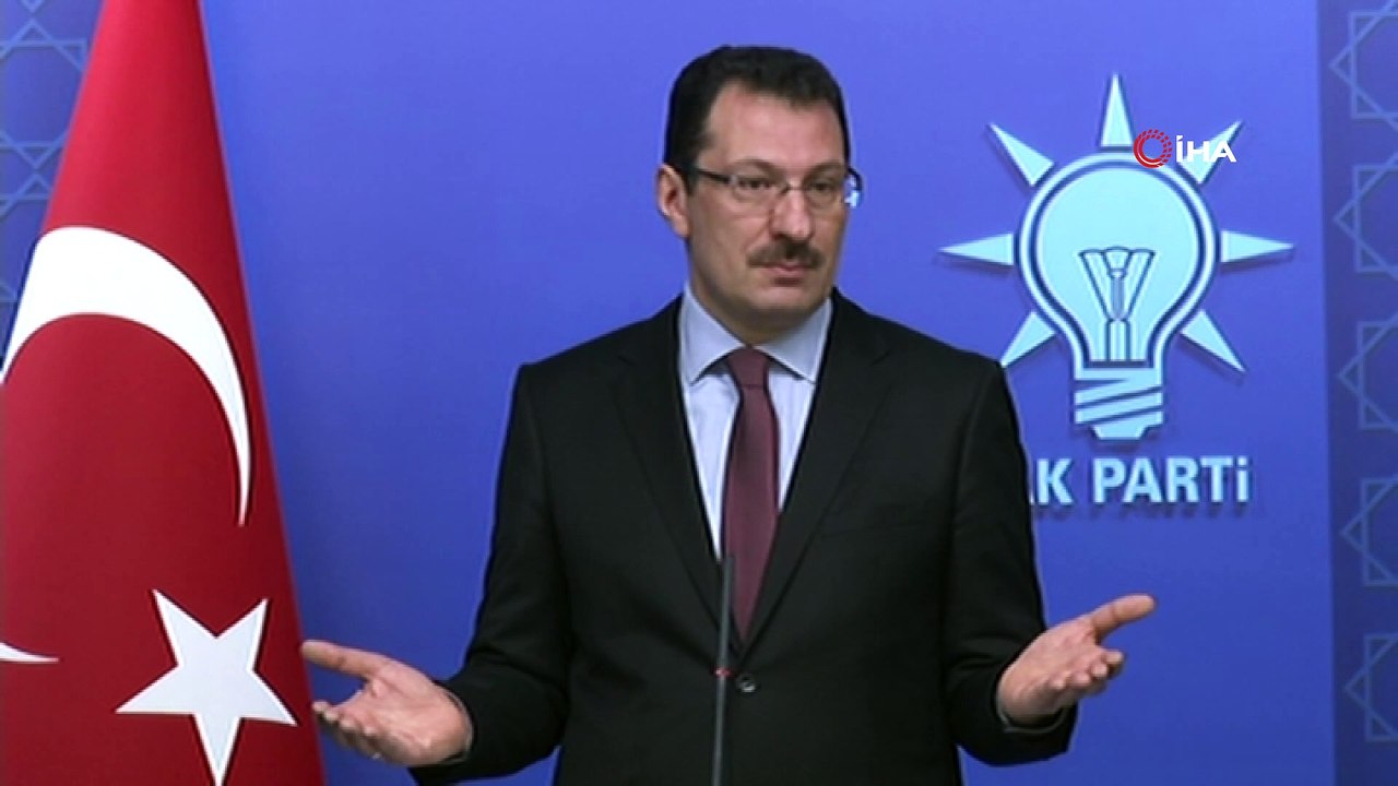 AK Parti Genel Başkan Yardımcısı Ali İhsan Yavuz seçim sonuçlarına itirazlara ilişkin açıklamalarda bulundu