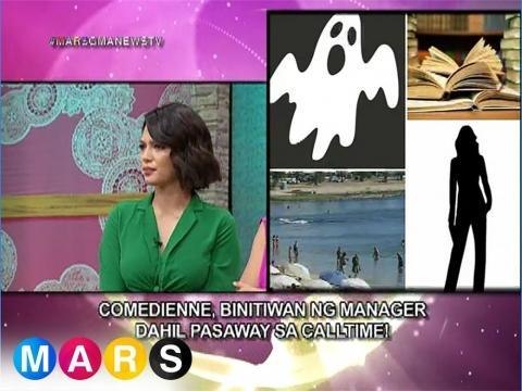 Mars: Comedienne, binitawan ng kanyang manager! | Mars Mashadow