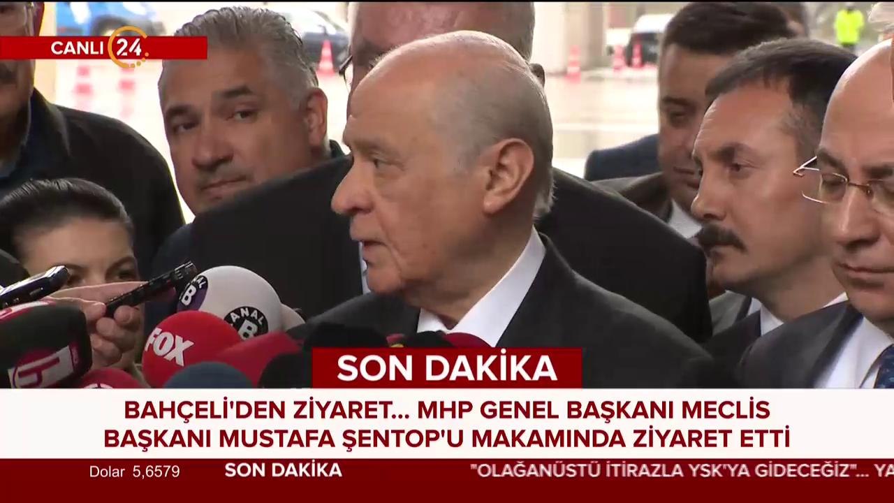 Devlet Bahçeli konuşuyor