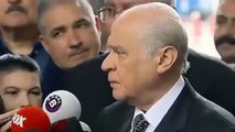 Bahçeli'den FOX TV muhabirine: Tilkilik yapıyorsunuz