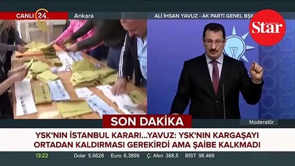 �İstanbul’da seçimin yenilenmesini isteyeceğiz�