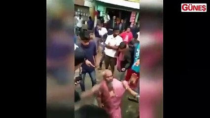 İnek eti sattığı iddia edilen Müslüman'a saldırı