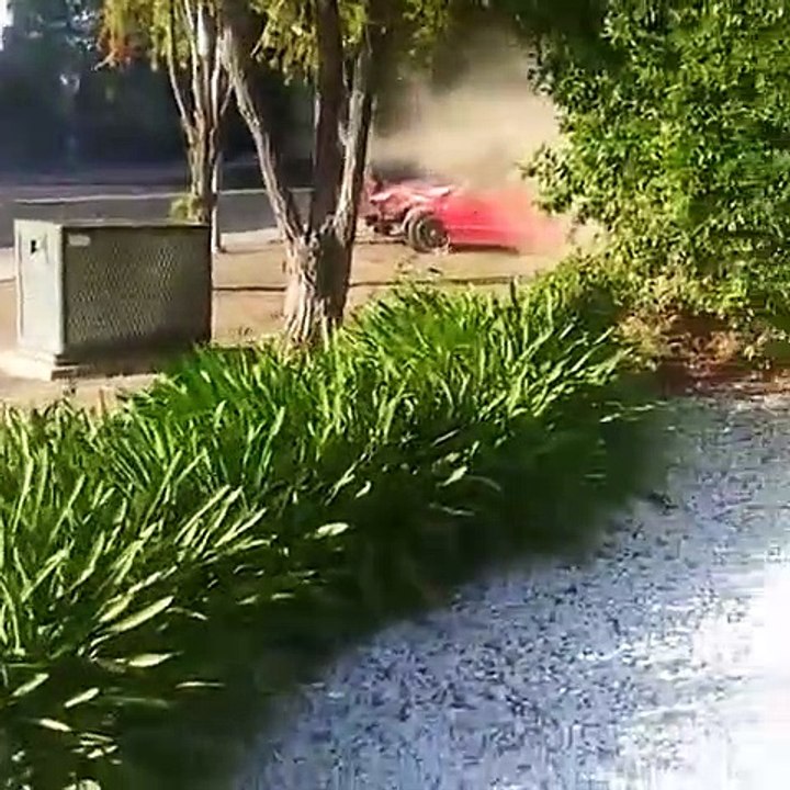 Drift Yaparken Pert Olan Mustang