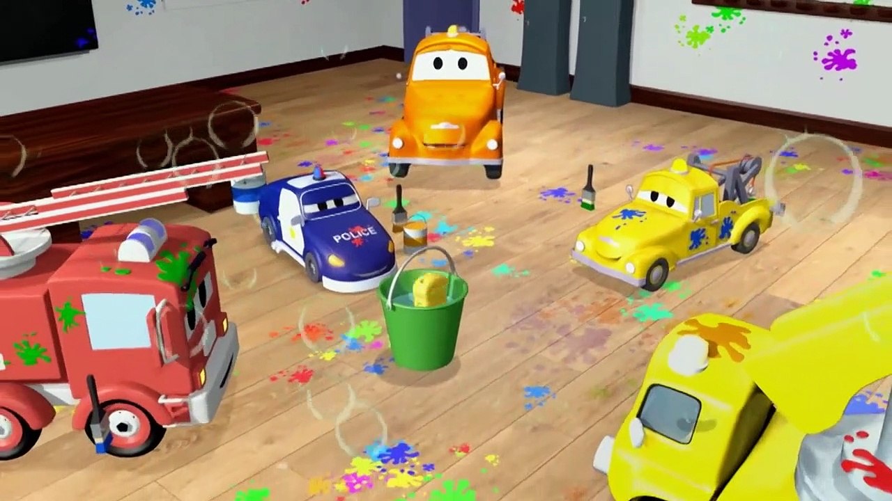 Les Bébés Voitures !  Le grand SAUVETAGE des ballons - La Ville des Voitures   Dessin animé