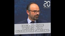 Le Premier ministre Edouard Philippe a dressé le bilan du grand débat national