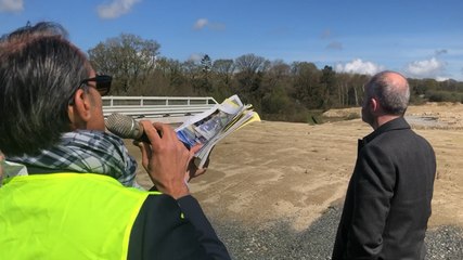 Le contournement routier de Locminé prend forme