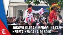 Kampanye di Solo, Jokowi Diarak Menggunakan Kereta Kencana