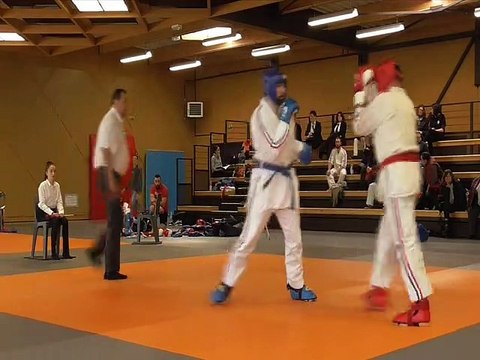 COMBAT Karaté contact 3 (open de Vendée de Karaté 2019)