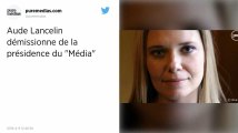 La présidente du Média, Aude Lancelin, dénonce un 