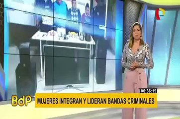 Temibles: mujeres ahora integran y lideran bandas criminales