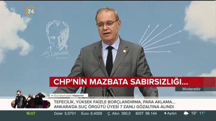 CHP'nin tek derdi mazbata