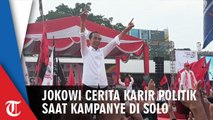 Jokowi Bercerita soal Karir Politiknya saat Kampanye di Solo