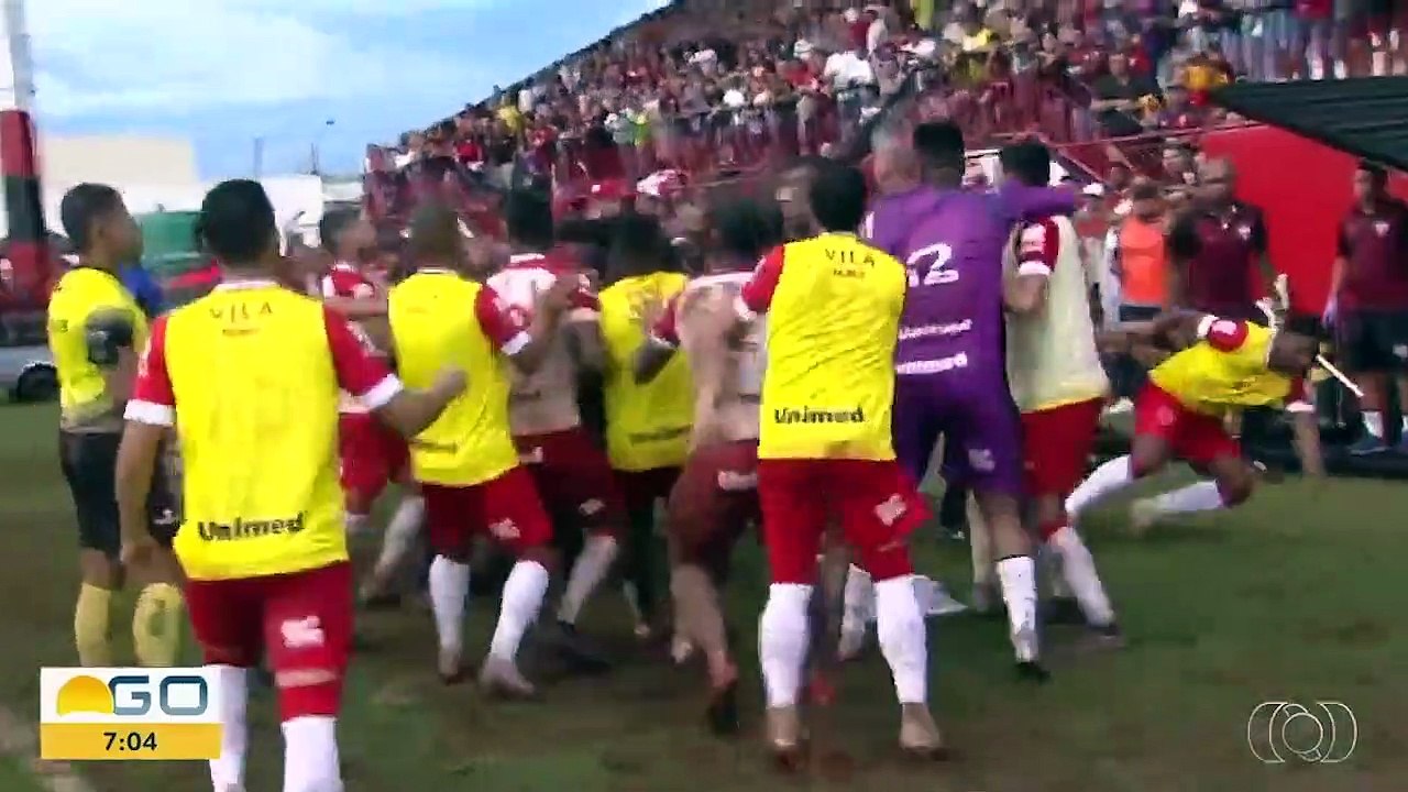 Pelea en Brasil