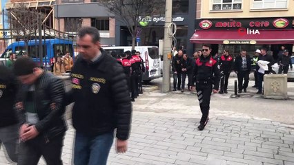 Kahvehane kavgası şüphelileri adliyeye sevk edildi