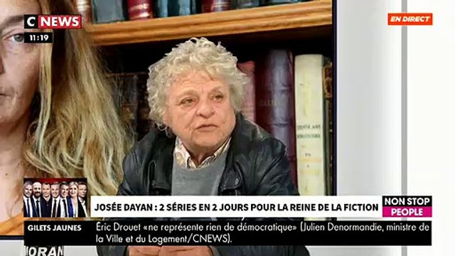 La réalisatrice Josée Dayan réagit aux propos de l'actrice Corinne Masiero sur Emmanuel Macron: Je trouve ça nul - VIDEO