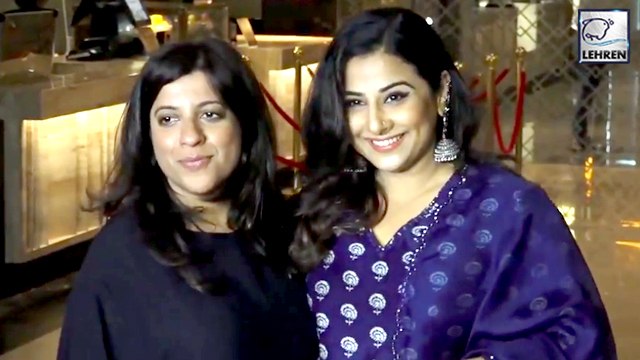 Vidya Balan & Zoya Akhtar At The Nomination Of Critics Choice Film Awards