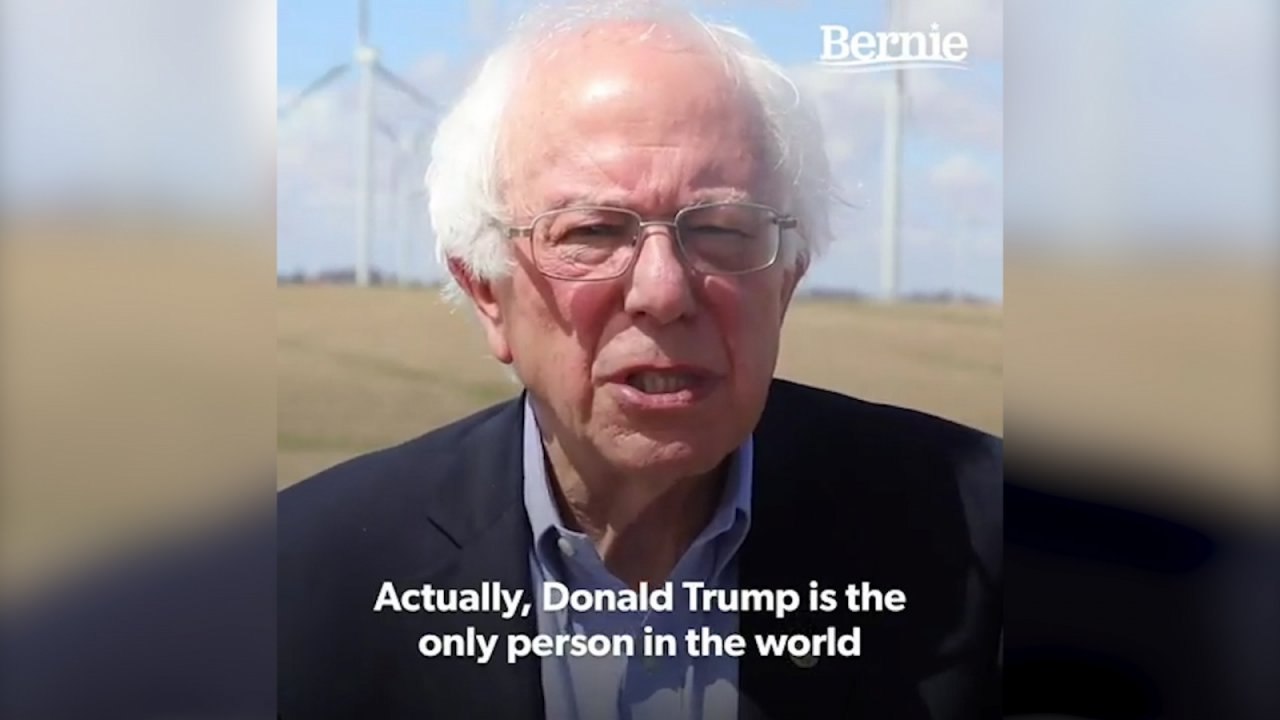 Bernie Sanders Trolls Trump On Instagram