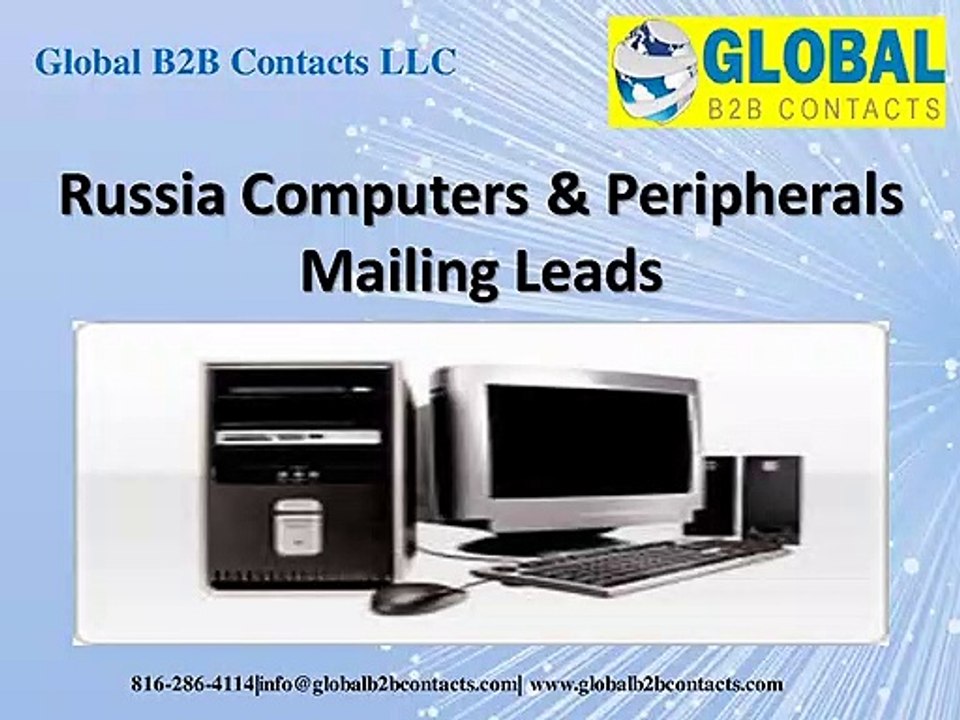 Russia Computers & Peripherals Mailing Leads