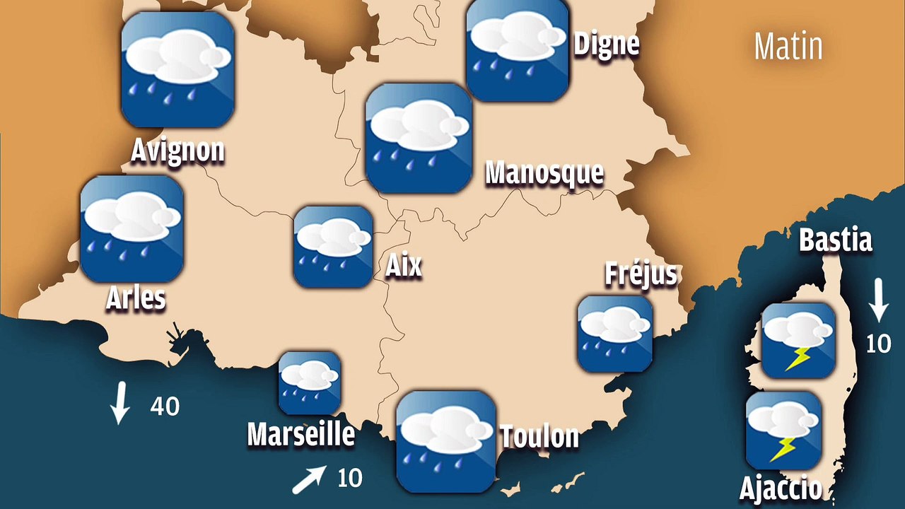 Météo en Provence : la pluie est de retour