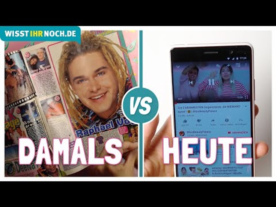 DAMALS vs HEUTE - Wie hat sich unser Alltag verändert?