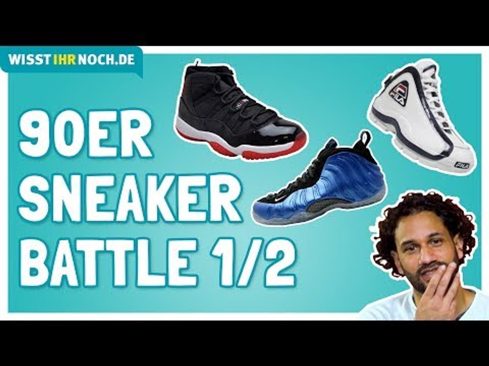 Jordan, Nike, FILA, Reebok? - Ususmango (RebellComedy) im 90er Sneaker Battle 1/2