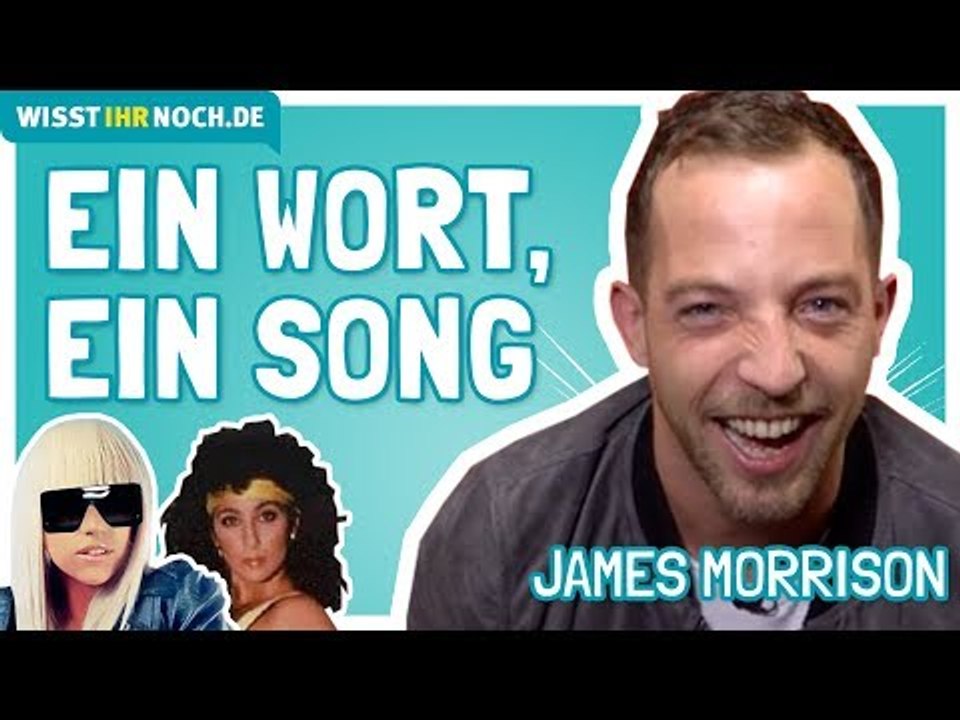 James Morrison singt Songs von Lady Gaga und Cher - Ein Wort, ein Song